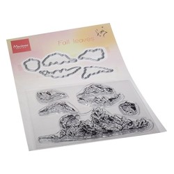(TC0885)Clear stamp & die set Tiny's fall leaves