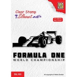 (SIL103)Nellie`s Choice Clearstamp - Formula one serie: 2