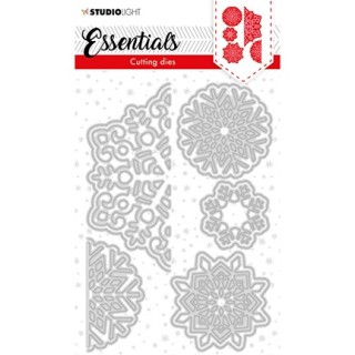 (SL-ES-CD64)Studio Light SL Cutting Die Christmas Large snowflakes Essentials nr.64