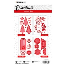 (SL-ES-CD64)Studio Light SL Cutting Die Christmas Large snowflakes Essentials nr.64