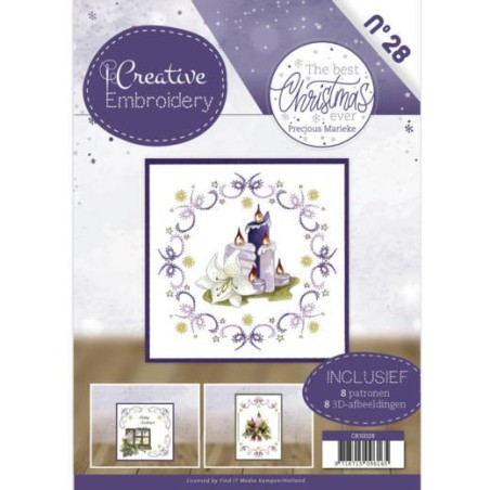 (CB10028)Creative Embroidery 28 - Precious Marieke - The Best Christmas ever