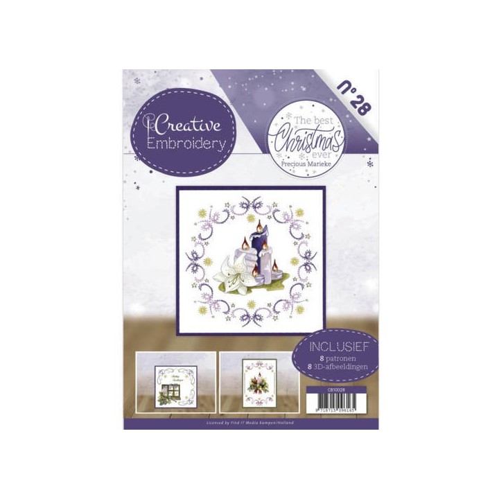 (CB10028)Creative Embroidery 28 - Precious Marieke - The Best Christmas ever