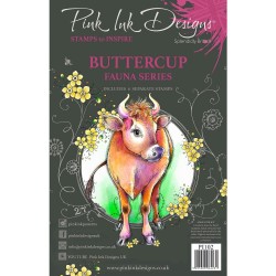 (PI102)Pink Ink Designs Clear stamp set Buttercup