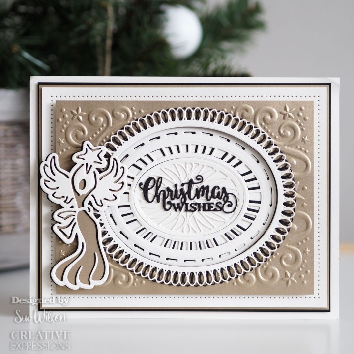 (CED3213)Creative Expressions  Paper cuts Craft dies Christmas angel 2021