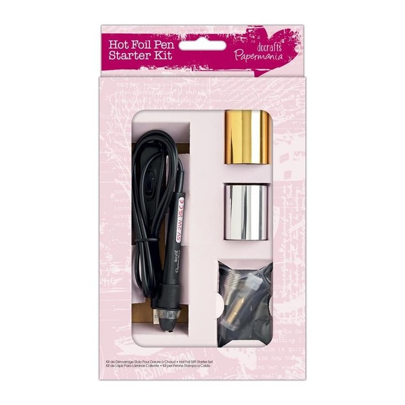 (PMA 401600)Papermania Hot Foil Pen Starter Kit