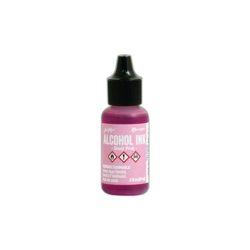 (TAL25436)Ranger - Tim Holtz alcohol ink 15 ml - shell pink