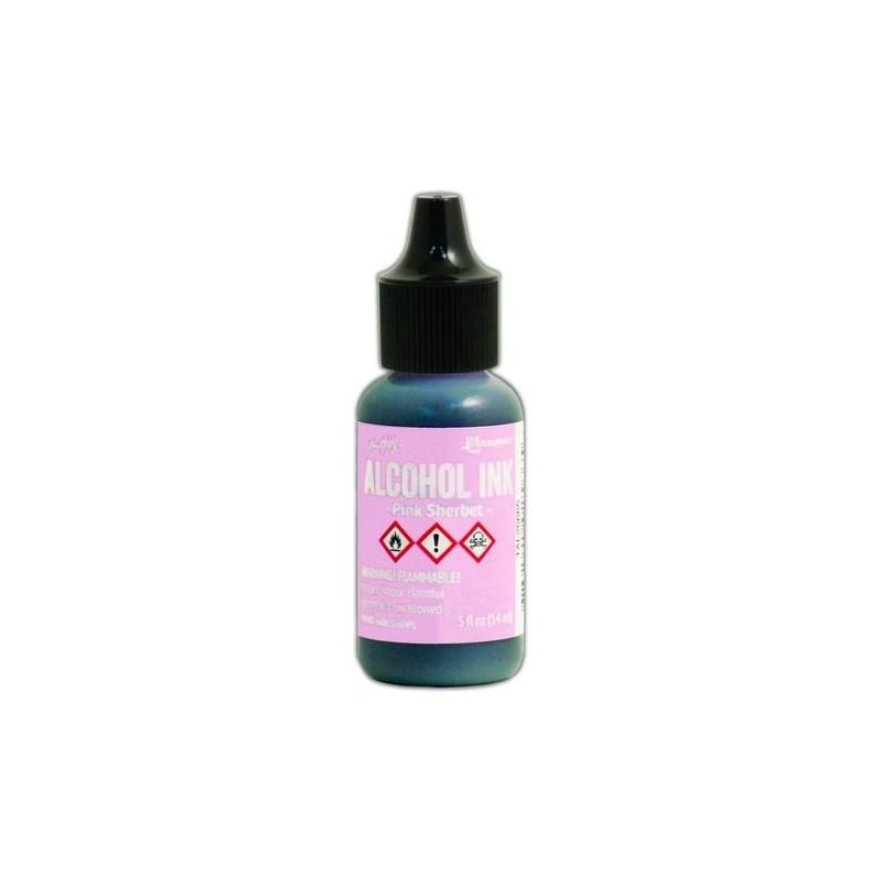(TAL25665)Ranger - Tim Holtz alcohol ink 15 ml - pink sherbet