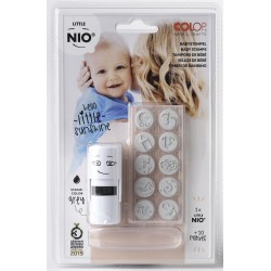 (NIL002)Nio Baby Set Little NIO Stamp