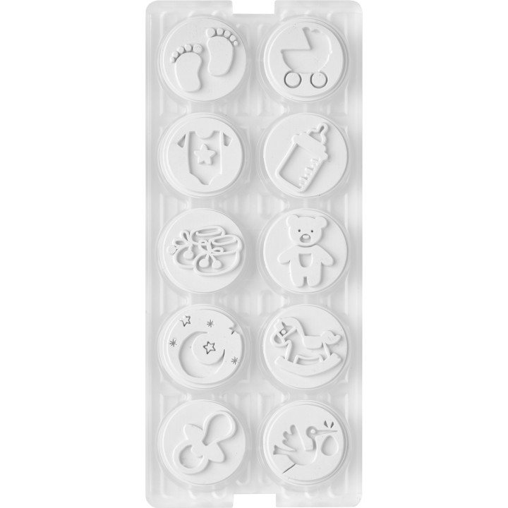 (NIL002)Nio Baby Set Little NIO Stamp