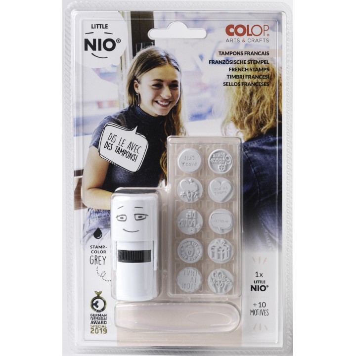 (NIL012)Nio Français Set Little NIO Stamp