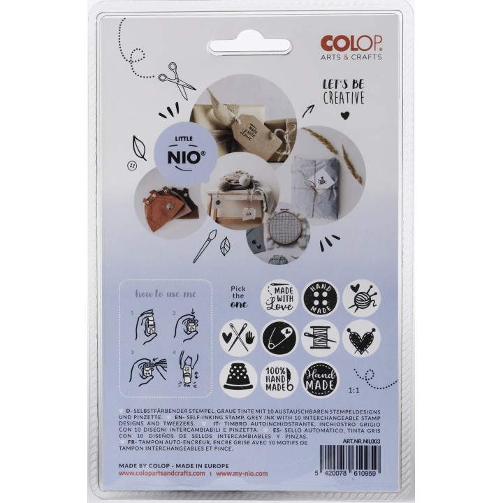 (NIL003)Nio Handmade Set Little NIO Stamp