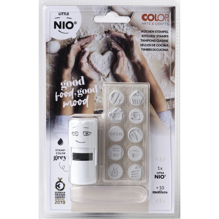 (NIL008)Nio Kitchen-Cooking Set Little NIO Stamp