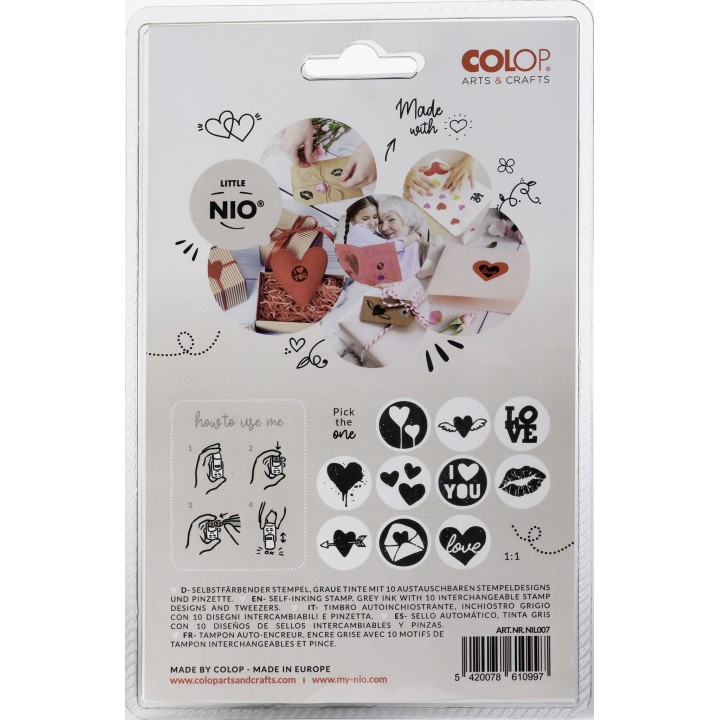(NIL007)Nio Love Set Little NIO Stamp