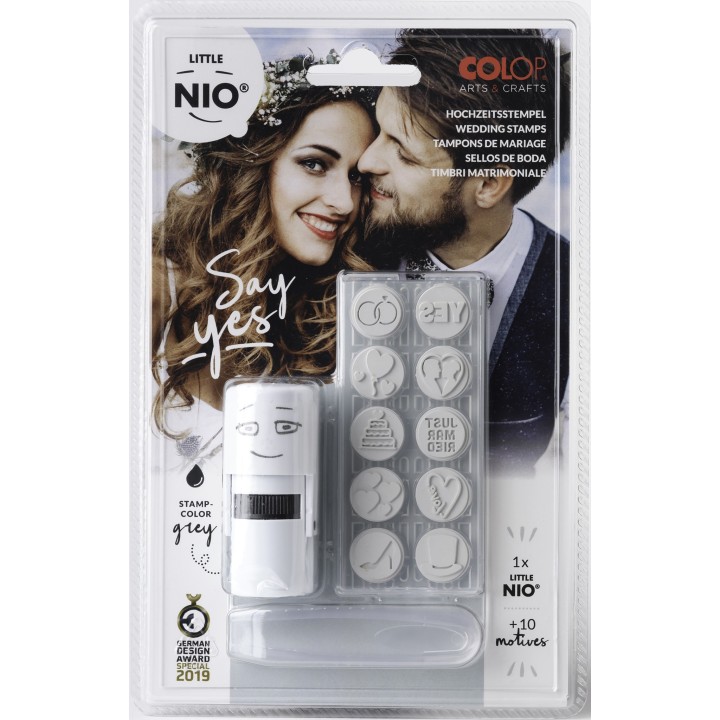 (NIL001)Nio Wedding Set Little NIO Stamp