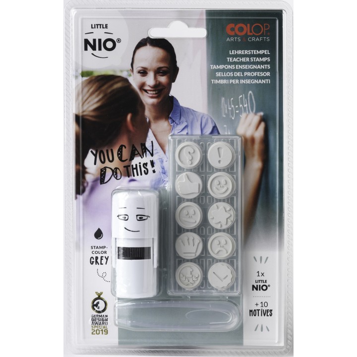(NIL006)Nio Teacher Set Little NIO Stamp