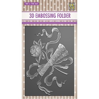(EF3D026)Nellie's Choice Embossing folder Diploma