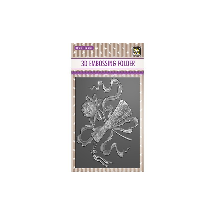 (EF3D026)Nellie's Choice Embossing folder Diploma