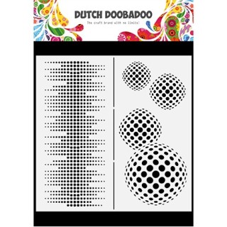 (470.784.009)Dutch Shape Mask Art Slimline Circles
