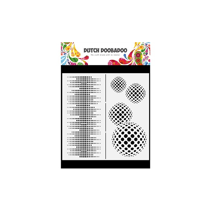 (470.784.009)Dutch Shape Mask Art Slimline Circles