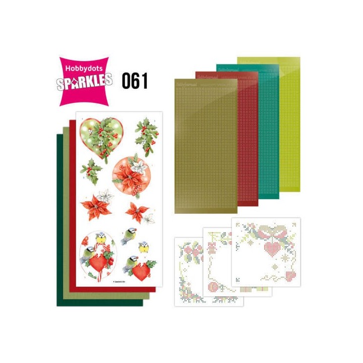 (SPDO061)Sparkles Set 61 - Jeanine's Art - Red Berries