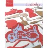 (LR0287)Creatables stencil motorbike