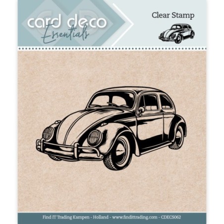 (CDECS062)Card Deco Essentials - Clear Stamps - Car