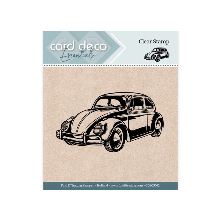 (CDECS062)Card Deco Essentials - Clear Stamps - Car