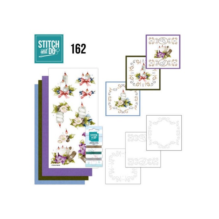 (STDO162)Stitch and Do 162 - Precious Marieke - Christmas Arrangement