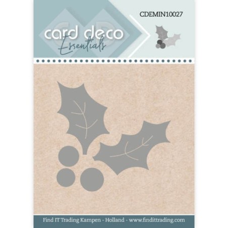 (CDEMIN10027)Card Deco Essentials - Mini Dies - Holly