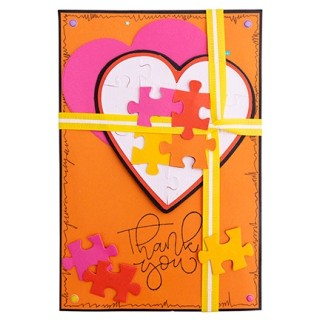 (SL-ES-CD74)Studio Light SL Cutting Die Puzzle heart Essentials nr.74