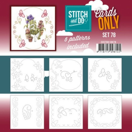 (COSTDO10078)Stitch and Do - Cards Only Stitch 4K - 78