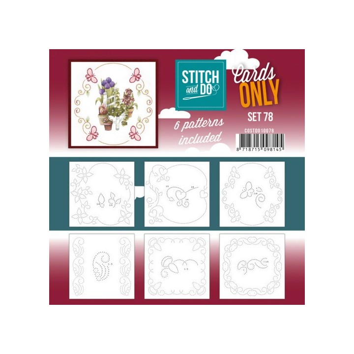 (COSTDO10078)Stitch and Do - Cards Only Stitch 4K - 78