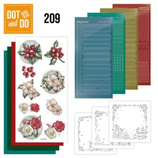 (DODO209)Dot and Do 209 - Amy Design - Winterflowers