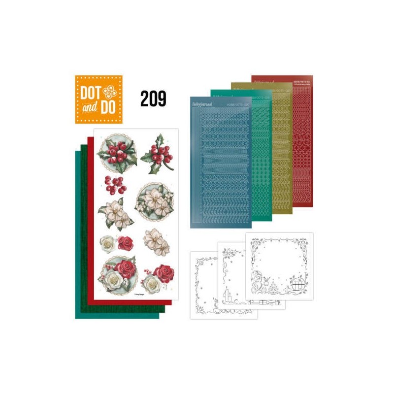 (DODO209)Dot and Do 209 - Amy Design - Winterflowers