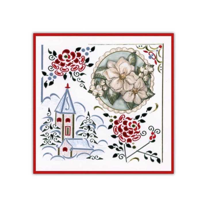 (DODO209)Dot and Do 209 - Amy Design - Winterflowers