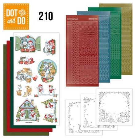 (DODO210)Dot and Do 210 - Yvonne Creations - Christmas Home