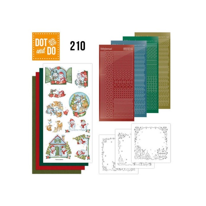 (DODO210)Dot and Do 210 - Yvonne Creations - Christmas Home