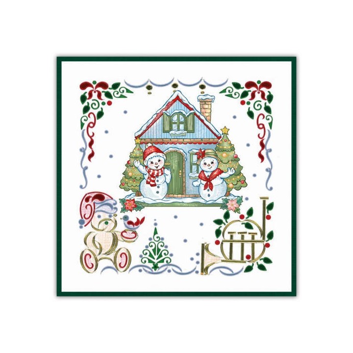 (DODO210)Dot and Do 210 - Yvonne Creations - Christmas Home