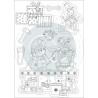 (CCSTMP068)Craft Consortium Made by Elves Workshop Clear Stamps