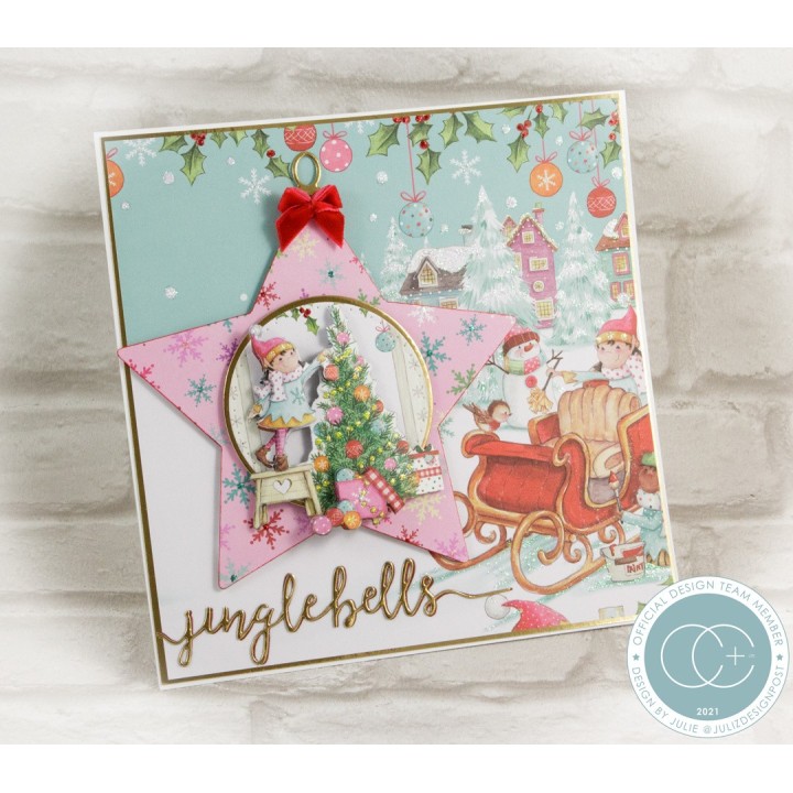 (CCSTMP069)Craft Consortium Made by Elves Tree Clear Stamps
