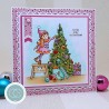 (CCSTMP069)Craft Consortium Made by Elves Tree Clear Stamps