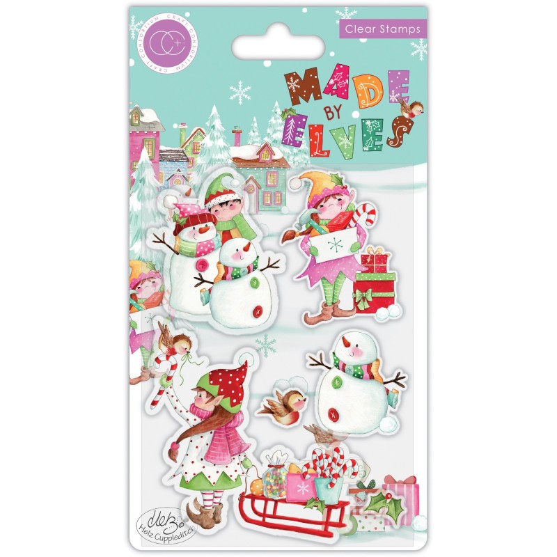 (CCSTMP071)Craft Consortium Made by Elves Candy Clear Stamps
