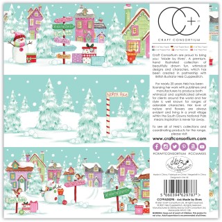 (CCPPAD029B)Craft Consortium Made by Elves 6x6 Inch Paper Pad