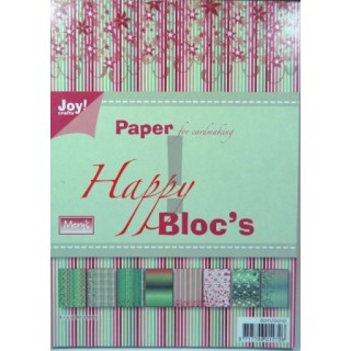 (6011/0009)Papier bloc 15X21 cm happy