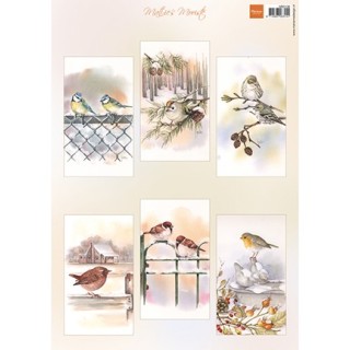 (MB0196)Mattie's mooiste Slimline birds