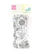 (MM1648)Arts stamps Sunflower