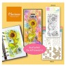 (MM1648)Arts stamps Sunflower