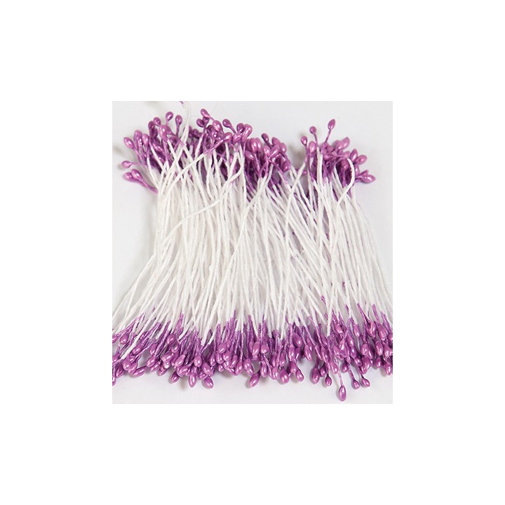 (5707)Etamines pearlized Violet