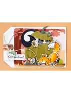 (ec0192)Clear Stamp & dies Eline's Fox