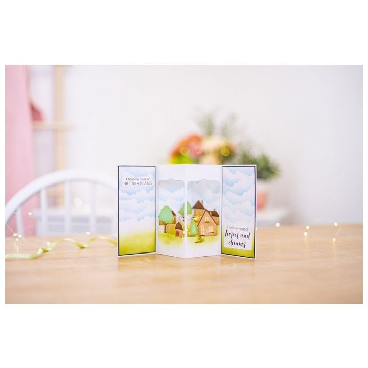 (GEM-STD-VIOL)Gemini Scenes of Light Stamp & Die Village of Light